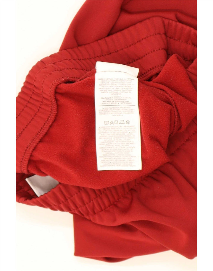 Pantaloni de trening Nike pentru băieți Pantaloni de jogging 10-11 ani Poliester roșu mediu