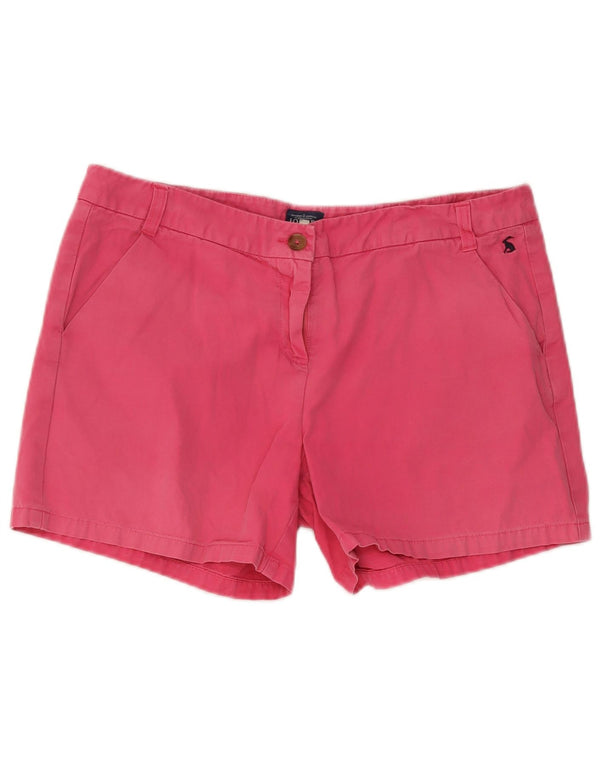 Pantaloni scurti chino Joules pentru femei UK 14 Large W36 Pink Bumbac