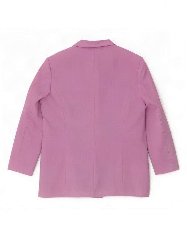 Jachetă pentru femei Marks & Spencer Standard cu 2 nasturi, UK 20 2XL Liliac