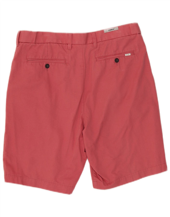 Pantaloni scurți chino pentru bărbați Marks & Spencer W36, bumbac roz mare