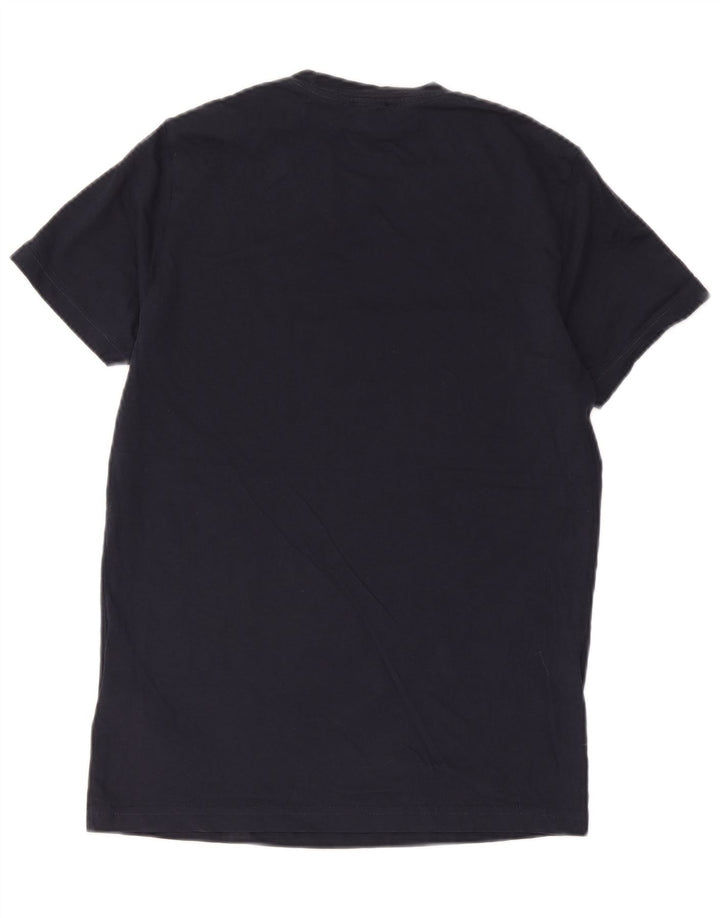 Tricou grafic pentru bărbați Diesel Top mediu din bumbac bleumarin