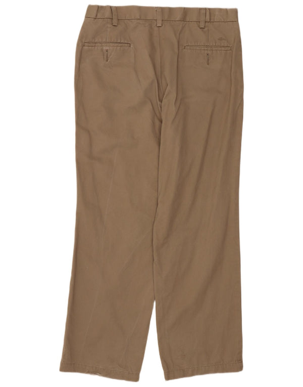 DOCKERS Pantaloni chino pentru bărbați, drepti, cu tăiere clasică, L33 L30, bumbac bej