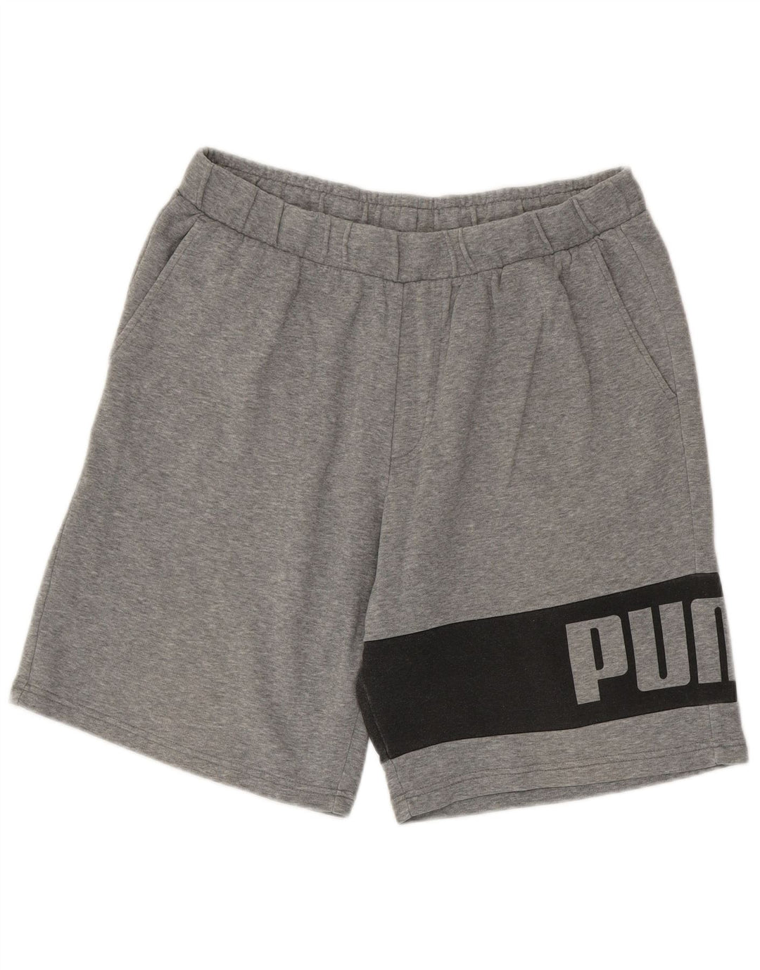Pantaloni scurți sport grafic Puma pentru bărbați XL, gri, blocuri de culoare