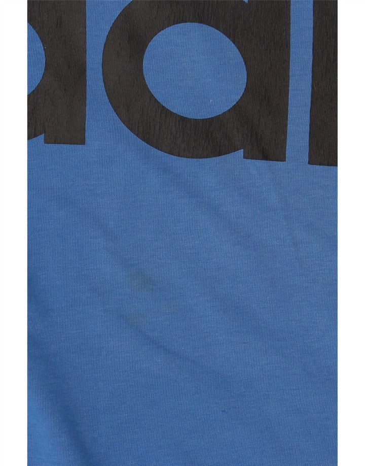 Tricou Adidas Climalite Graphic Top XL Albastru