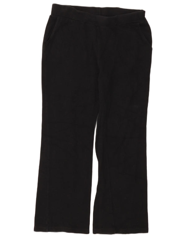 RALPH LAUREN Womens Straight Chino Trousers Medium W30 L29 Black Cotton
