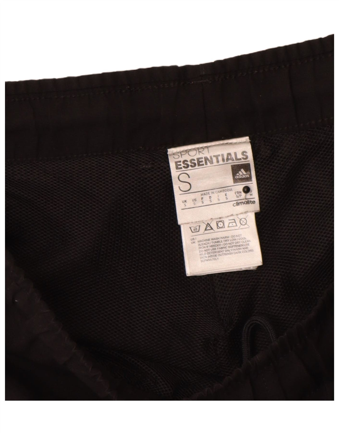 Pantaloni scurți sport pentru bărbați Adidas Climalite Mic Negru