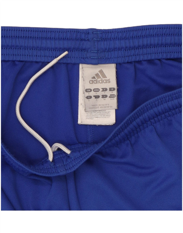 Pantaloni scurți sport ADIDAS pentru bărbați, poliester albastru mic