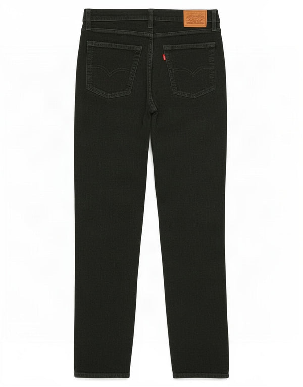Levi's Womens 724 High Waist Straight Corduroy Trousers W29 L30 Green