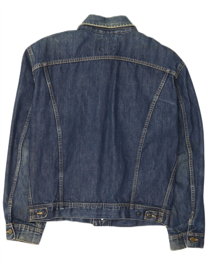 Lee Boys Denim Jacket 12-13 Years Large Blue Bumbac