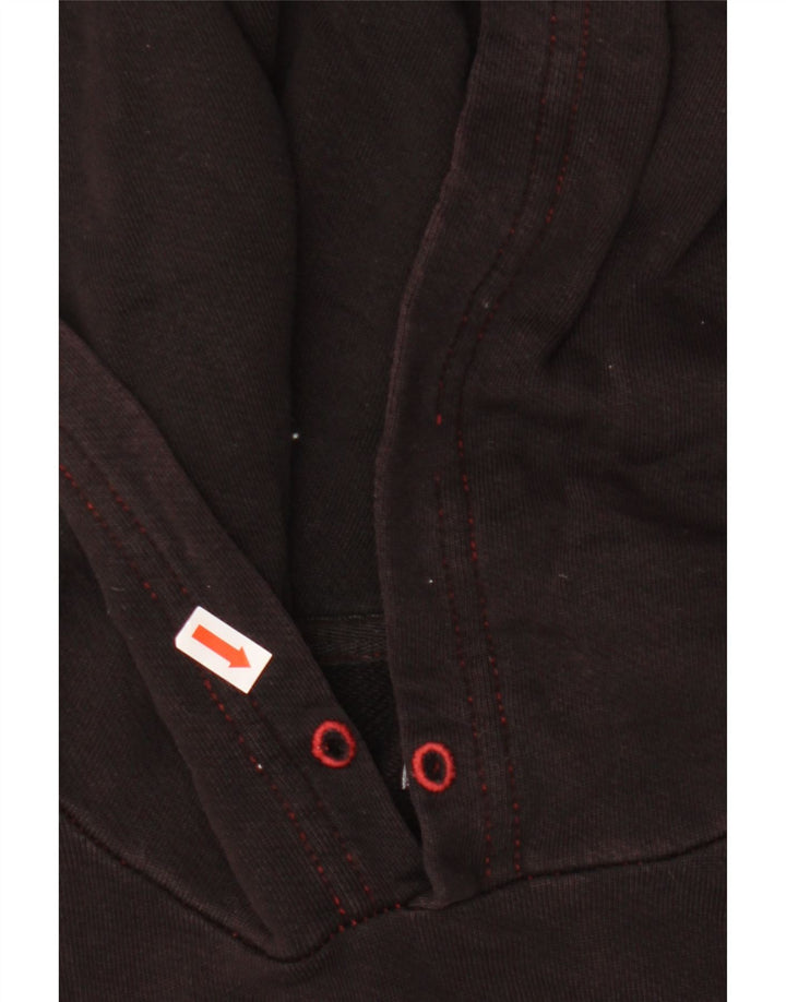 Pulover cu capota cu grafic Levi's pentru bărbați, mare, negru, bumbac