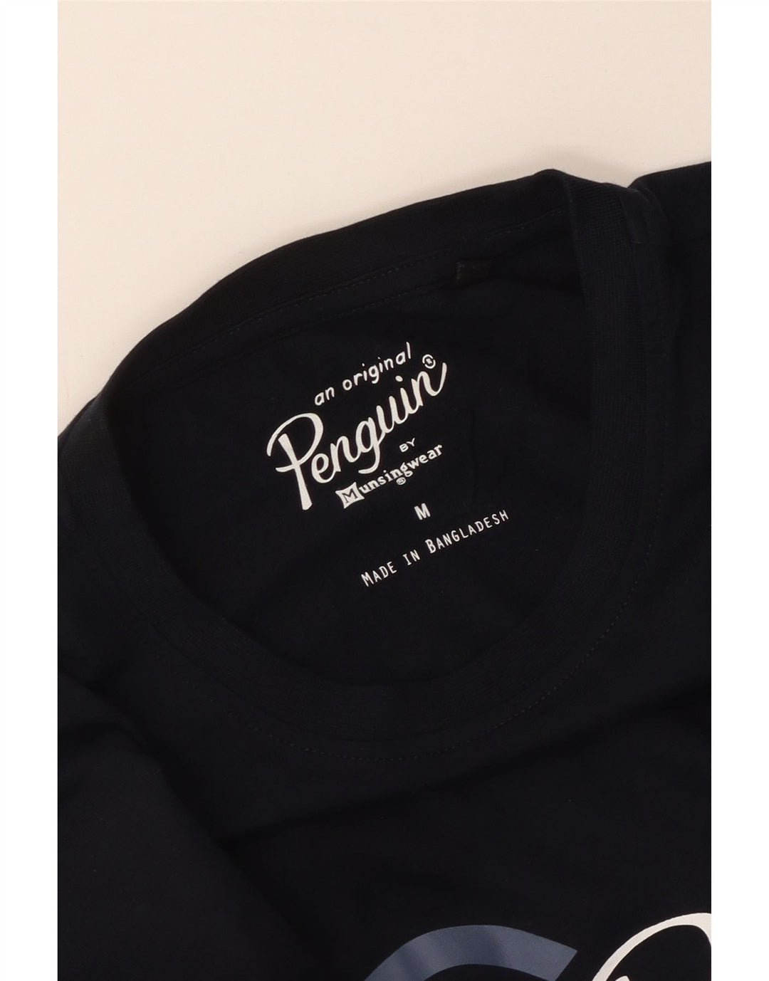 Tricou grafic pentru bărbați Penguin Top Mediu Bleumarin