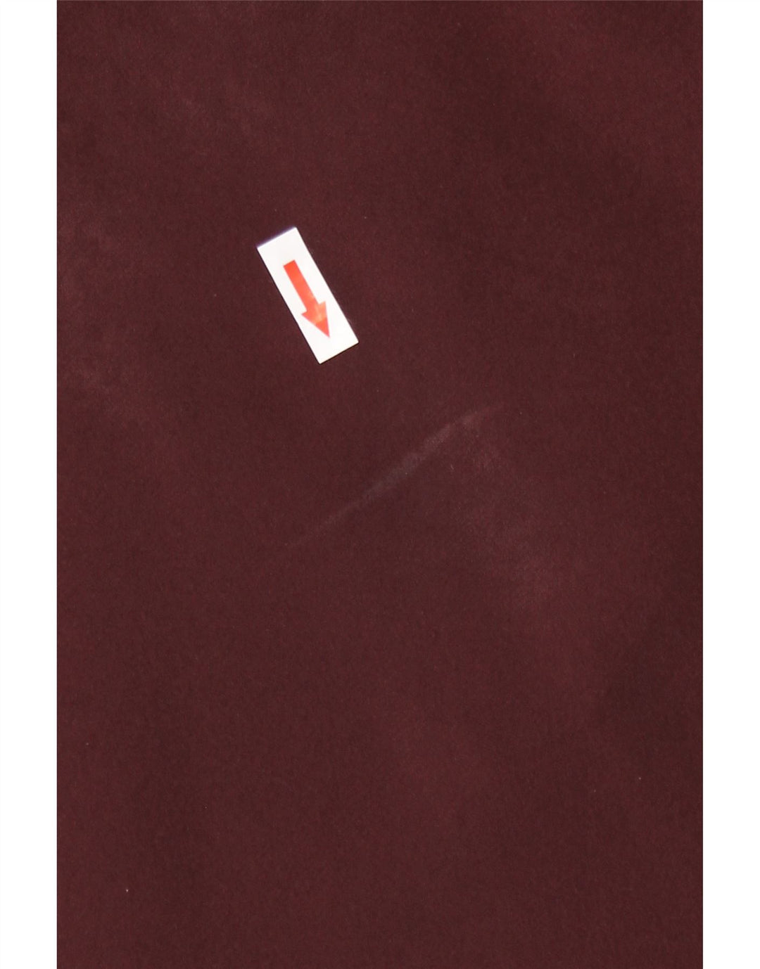 Top cu tunică cu mânecă lungă pentru femei Zara UK 14 Burgundy mediu