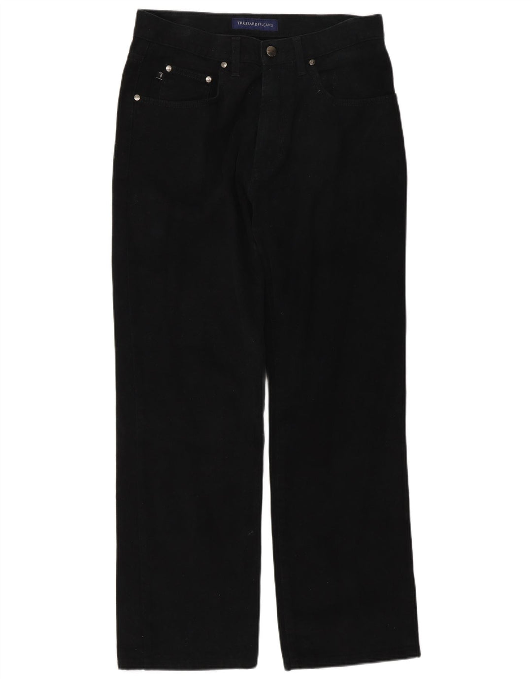 Trussardi Blugi drepti pentru bărbați IT 48 Medium W32 L30 Bumbac negru