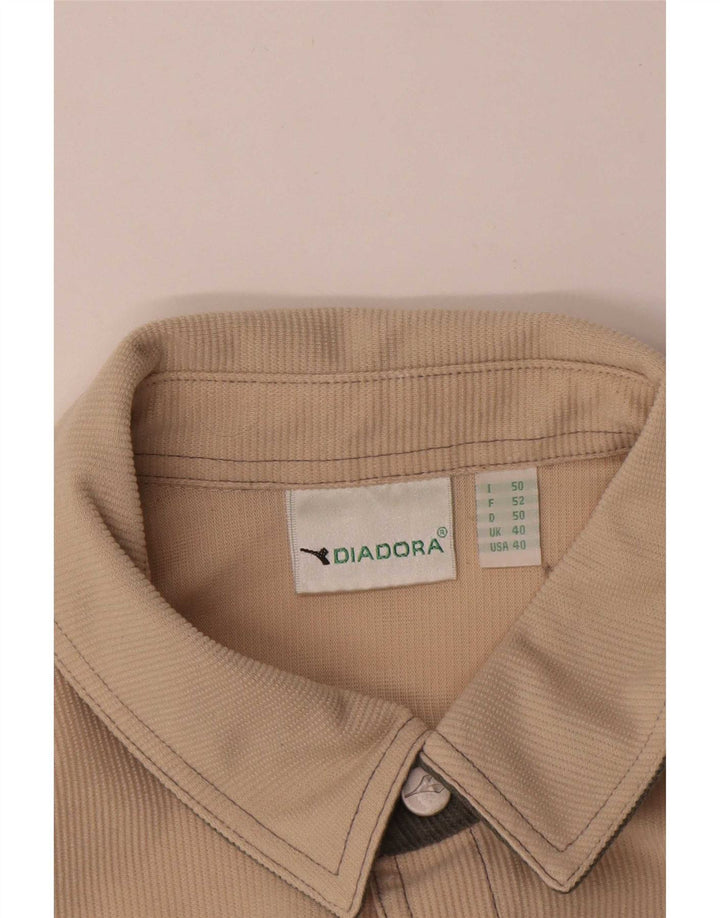 Cămașă Diadora pentru bărbați UK 40 Medium Beige