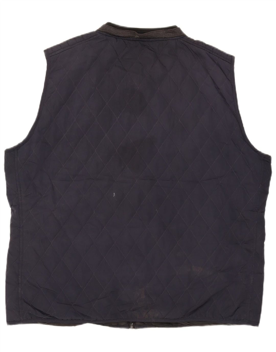 Gilet matlasat pentru bărbați Zara UK 44 2XL Bleumarin Poliester