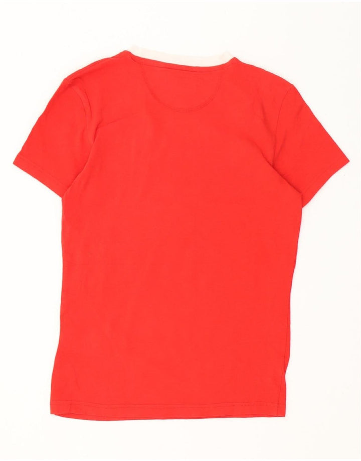 Tricou grafic ADIDAS pentru bărbați Top mic bumbac roșu
