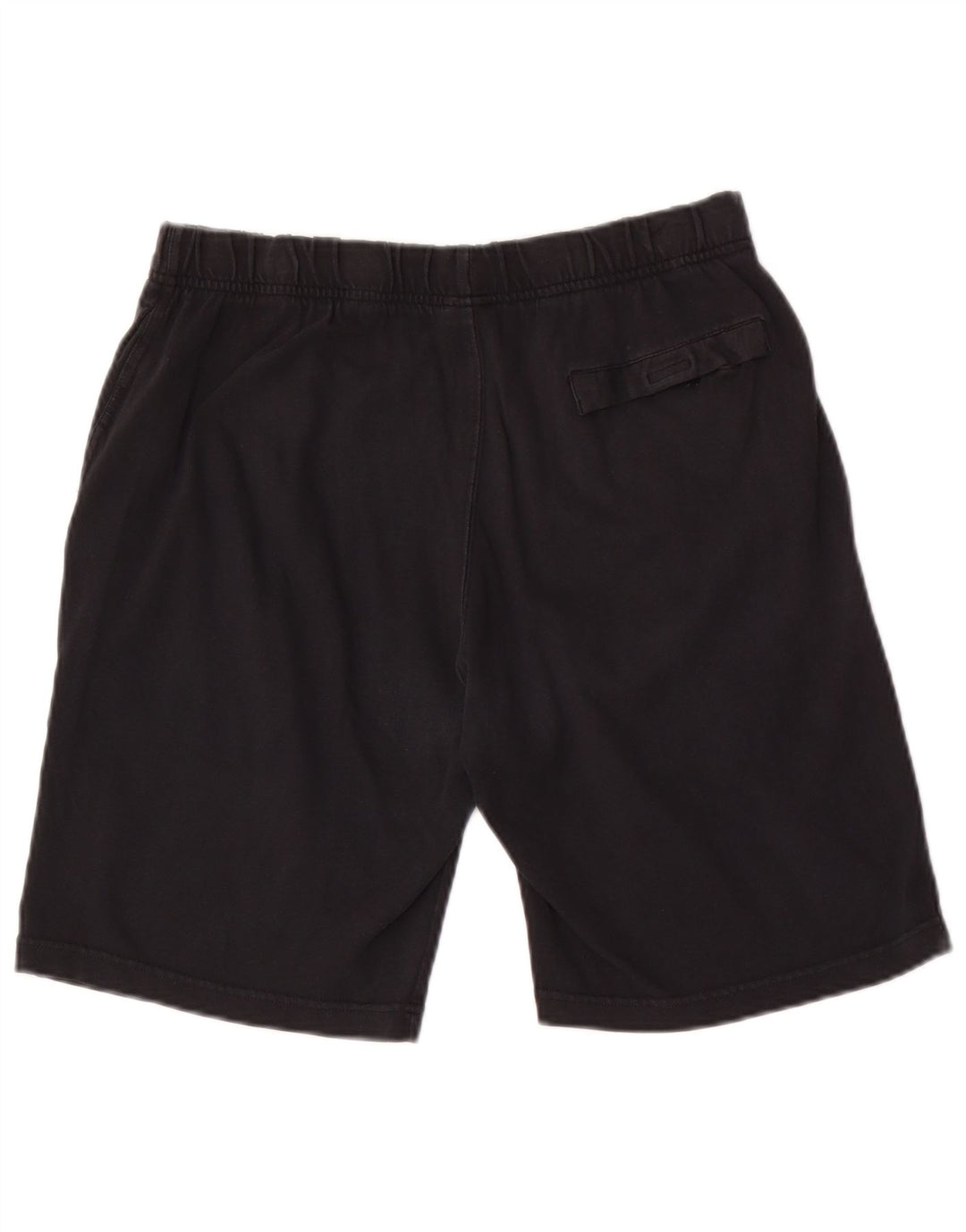 Pantaloni scurți sport grafic Nike pentru bărbați, bumbac mediu negru