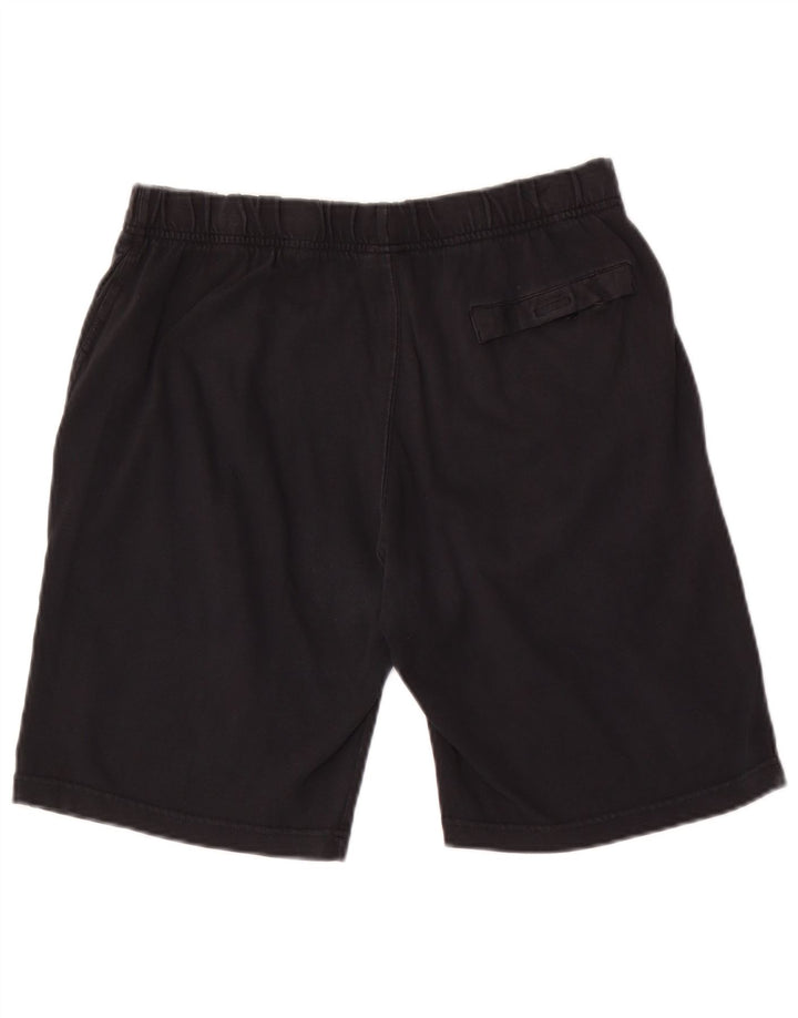 Pantaloni scurți sport grafic Nike pentru bărbați, bumbac mediu negru