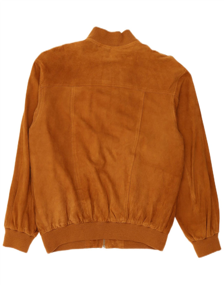 Jachetă Bomber de piele intoarsa pentru barbati Conbipel IT 54 XL piele maro