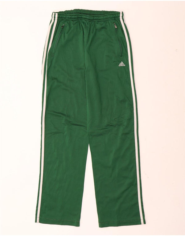 Pantaloni de trening ADIDAS pentru bărbați UK 36/38 Poliester verde mic