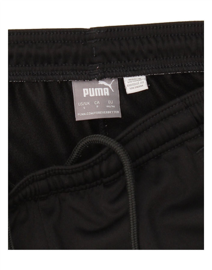 PUMA Mens Tracksuit Trousers Small  Black Polyester Vintage Puma and Second-Hand Puma from Messina Hembry 