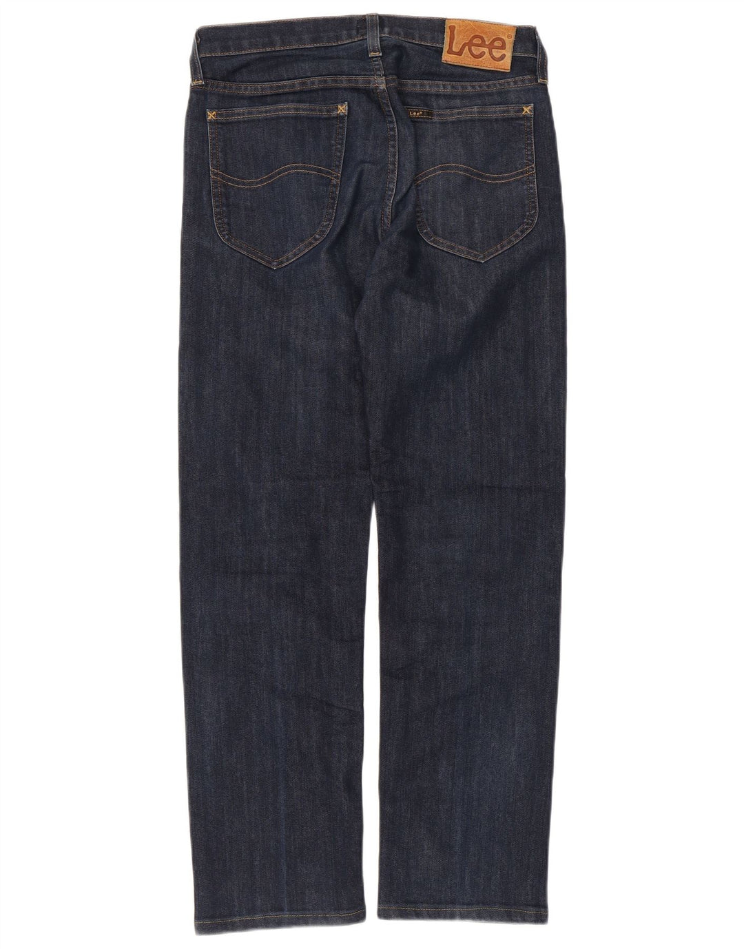 Blugi drepti pentru femei Lee W30 L28 bleumarin