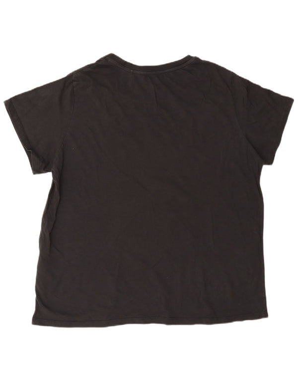Tricou grafic Levi's pentru femei Top UK 20 2XL Bumbac negru