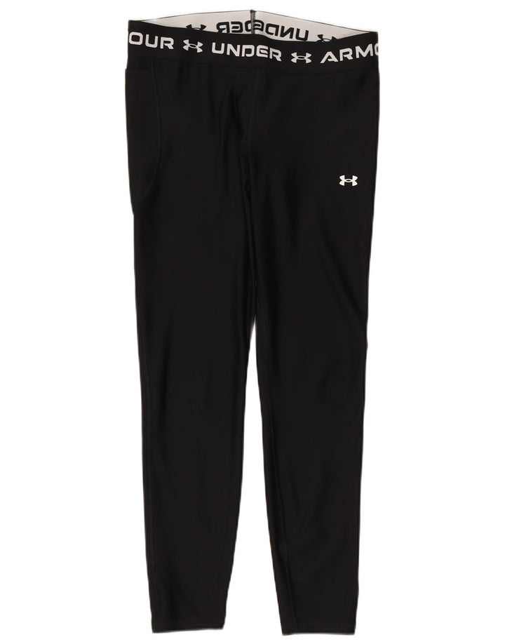 Leggings grafic pentru femei UNDER ARMOUR UK 14 Poliester negru mare