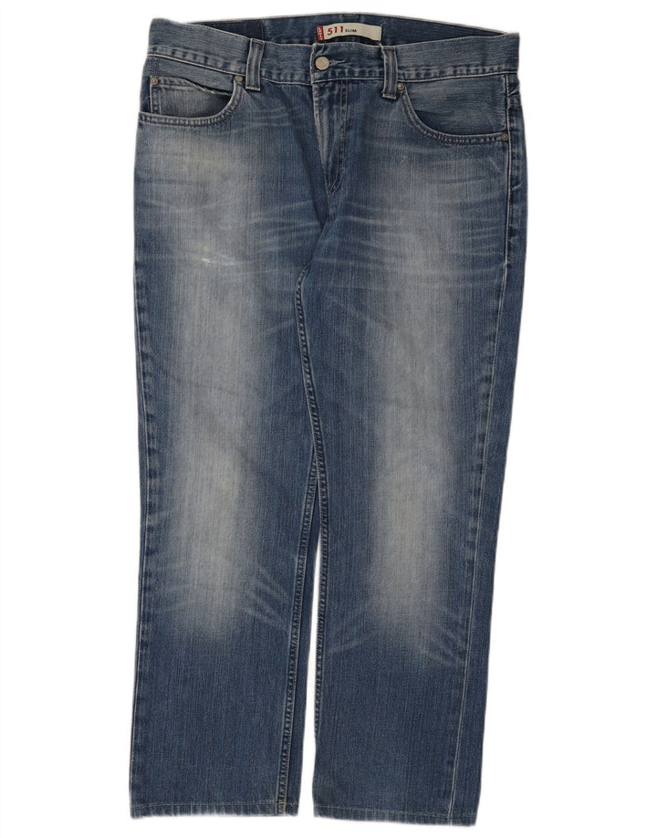 Blugi Levi's 511 Slim pentru femei W36 L27 Bumbac albastru