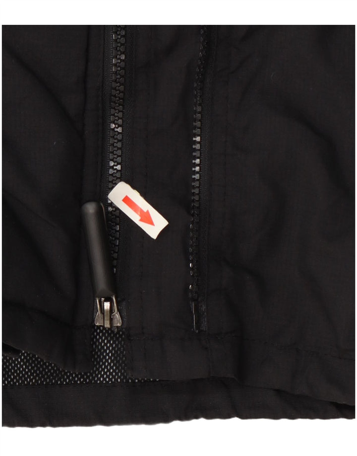 Jachetă de ploaie Superdry pentru femei UK 20 2XL Nylon negru