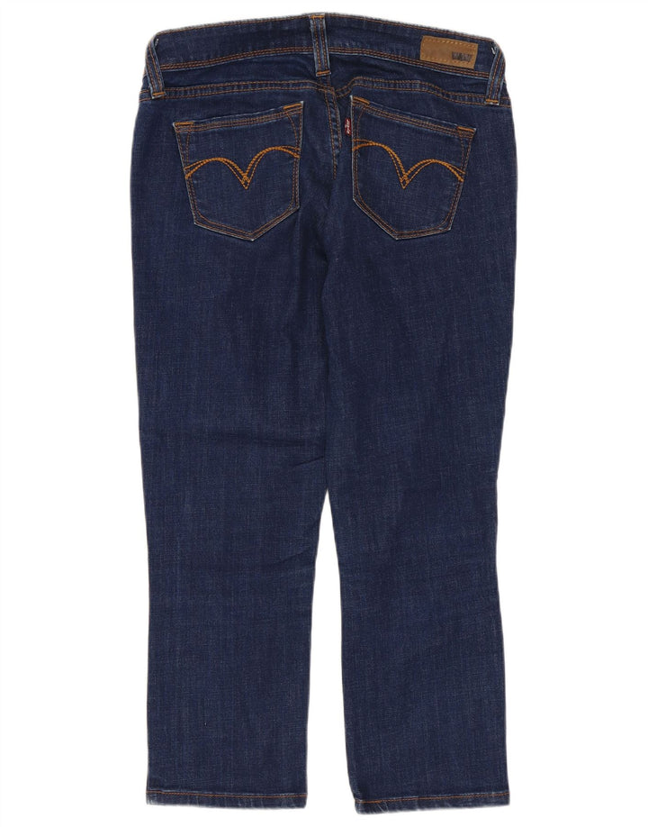 Blugi Capri pentru femei Levi's W26 L21 Bumbac bleumarin