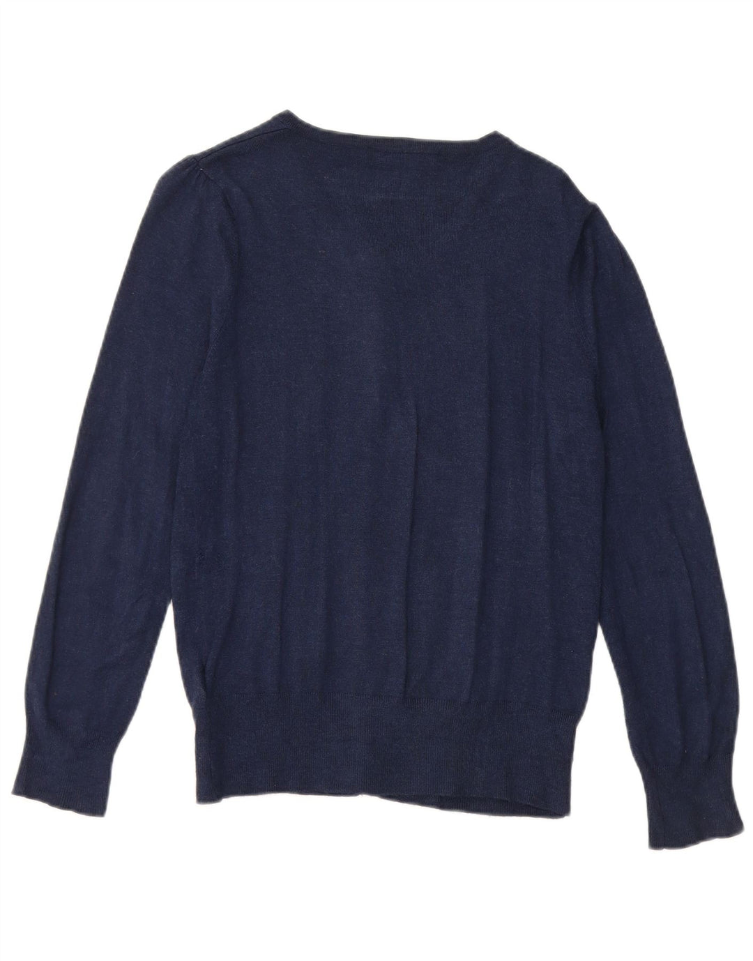 Pulover cardigan pentru femei Marks & Spencer UK 12 Medium Bleumarin Viscoză