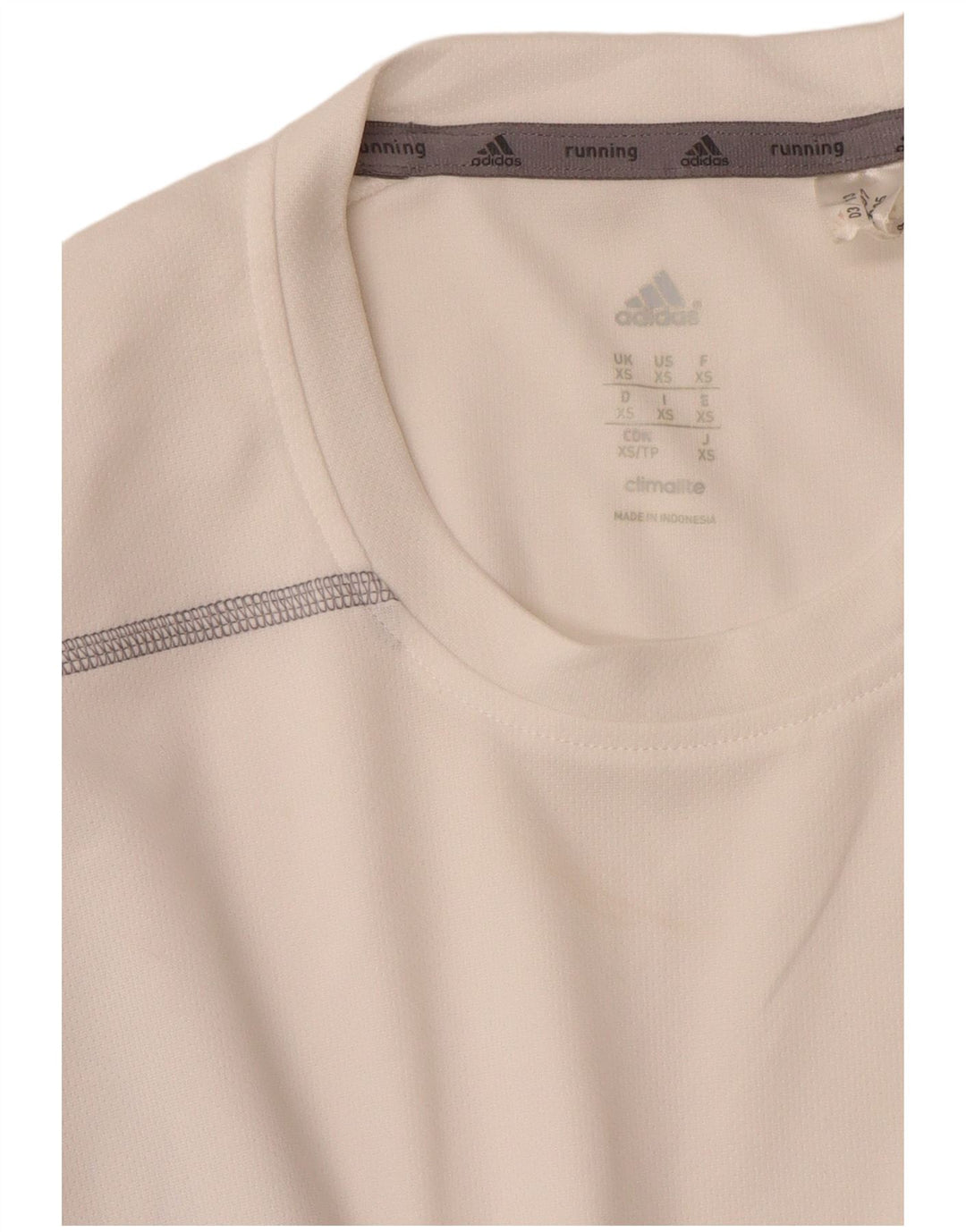 Tricou Adidas Climalite pentru bărbați Top XS Poliester alb