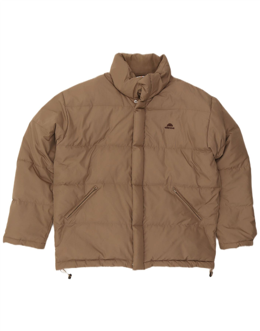 Jachetă căptușită pentru bărbați Ellesse UK 40, mare, bej, poliester