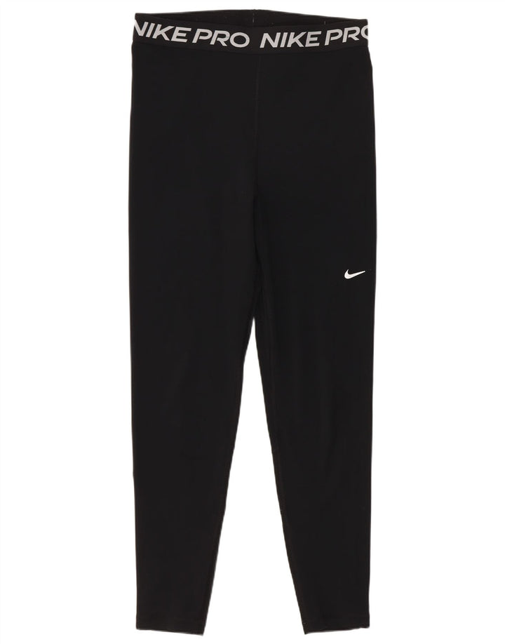 Leggings crop pentru femei Nike UK 12 Poliester mediu negru