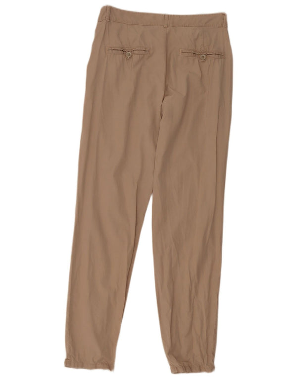 Pantaloni chino slim pentru femei Zara EU 34 2XS L24 L28 Bej Tencel