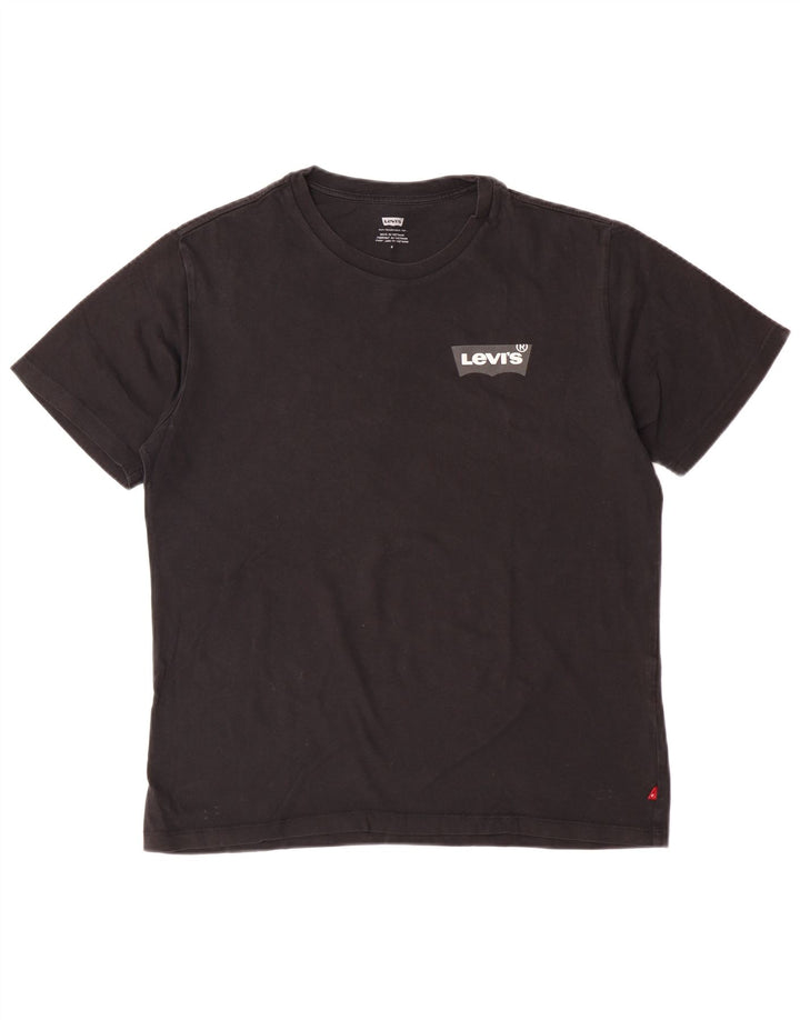 Tricou pentru bărbați Levi's Top Mediu Negru