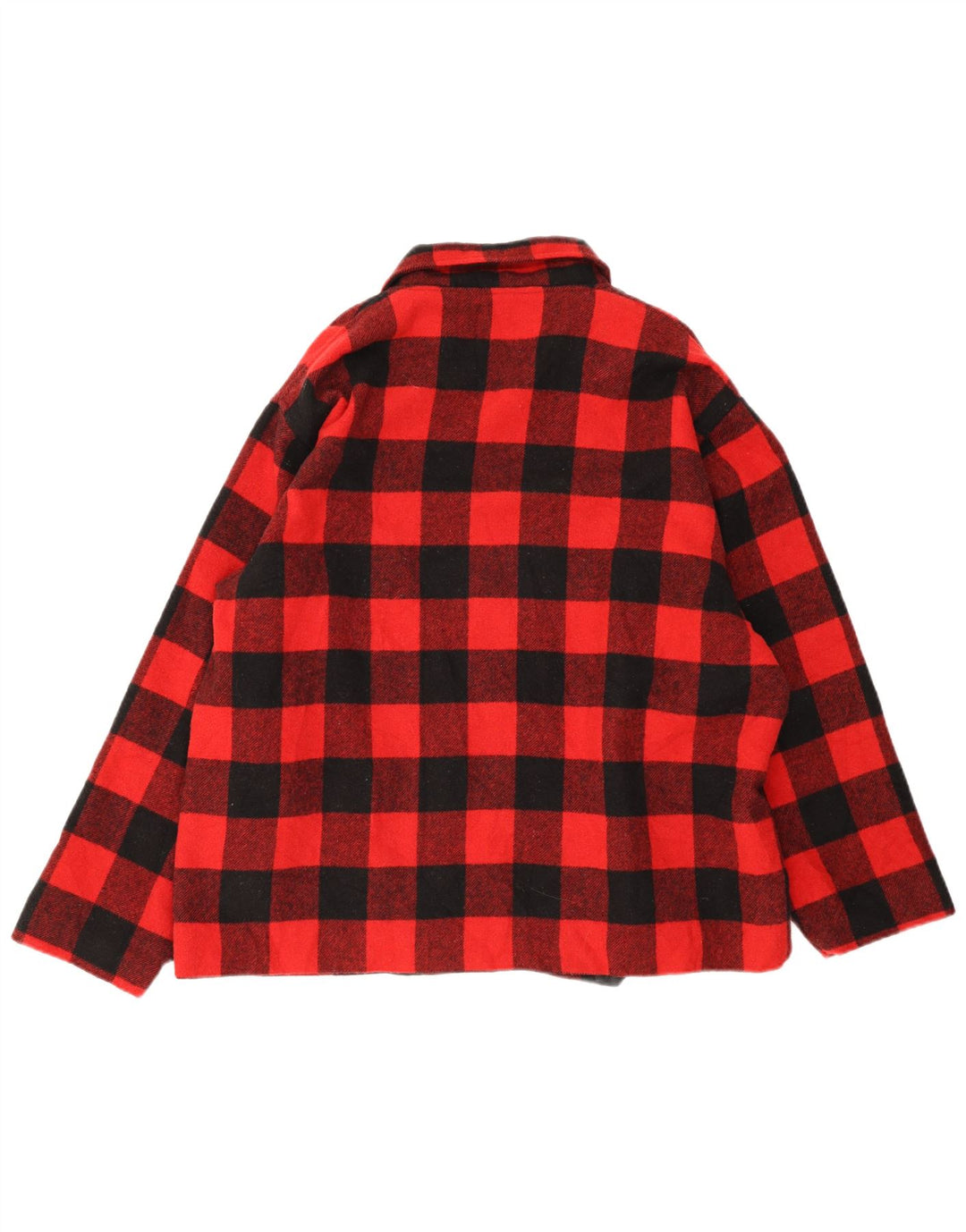 Jachetă Movie Mens Shacket UK 40 Large Red Gingham