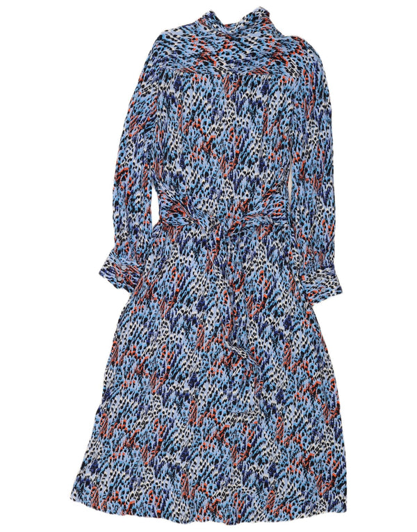 Rochie cămașă cu mânecă lungă pentru femei Marks & Spencer UK 12 Medium Blue