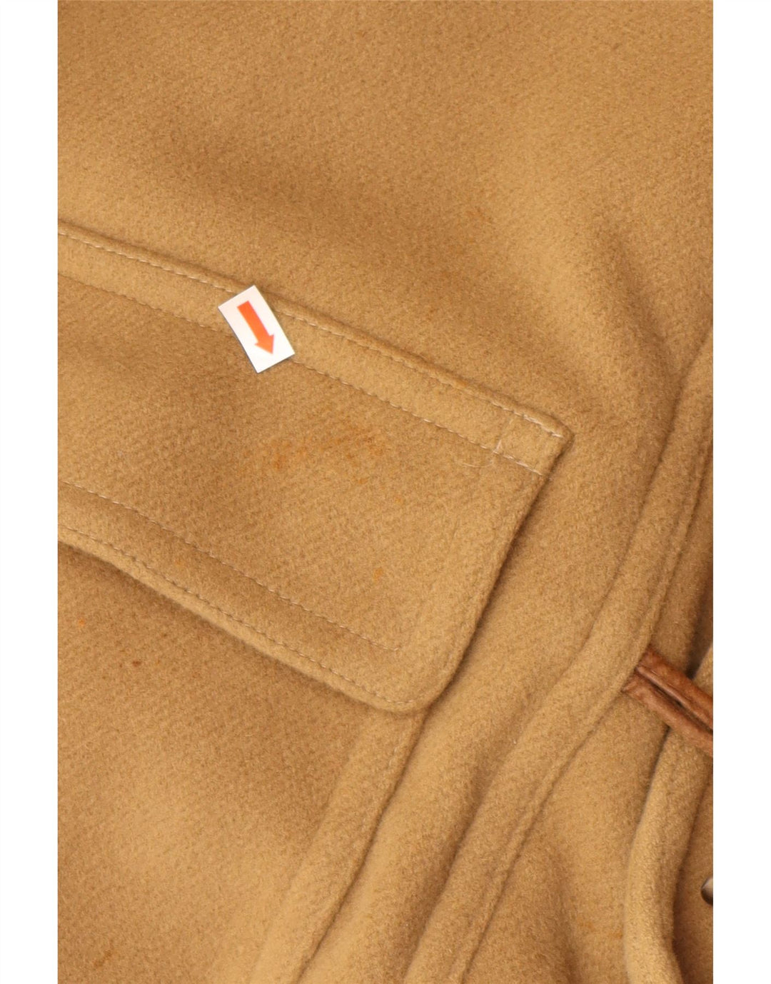 VINTAGE Manson cu glugă pentru bărbați IT 52 XL Lână bej