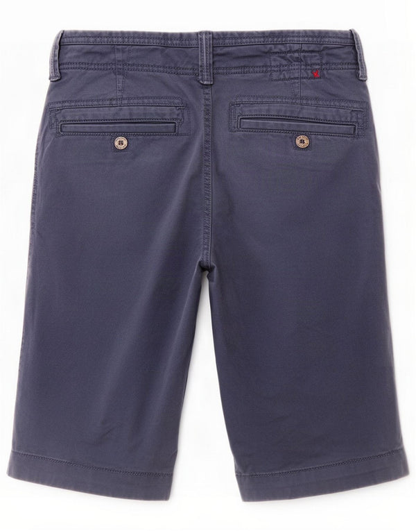 Fat Face Mens Chino Shorts Small W28 Bleumarin Bumbac