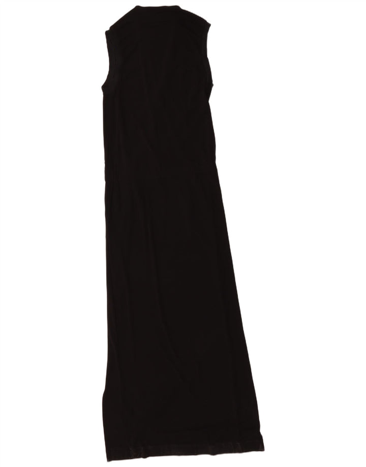 Rochie maxi fără mâneci pentru femei Seventy IT 46 Large Black Viscose