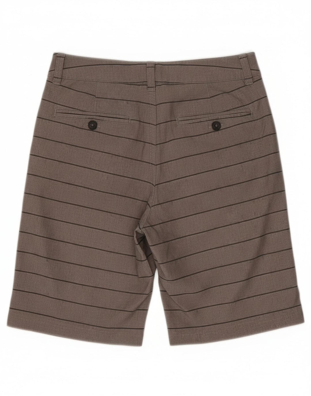 Pantaloni scurți chino Under Armour pentru băieți 9-10 ani W25 poliester cu dungi gri