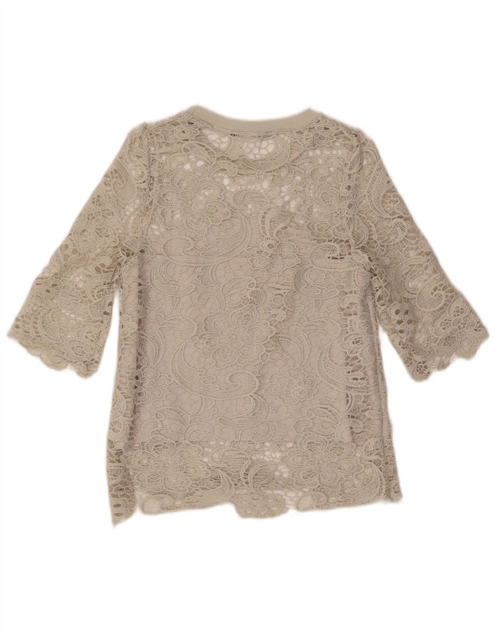 Bluză pentru femei Zara UK 10 Small Gri Floral