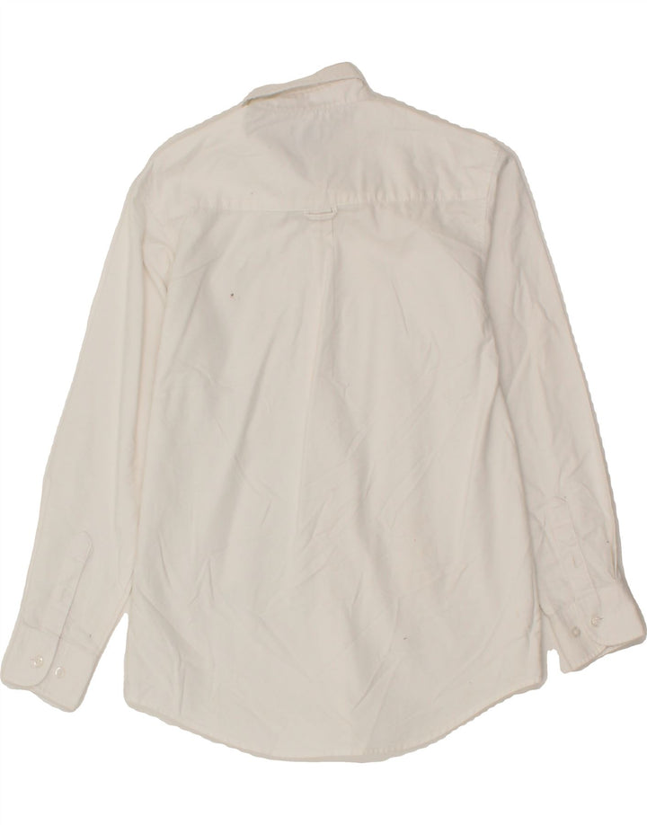 CHAPS Boys Shirt 11-12 Years White Cotton Vintage Chaps and Second-Hand Chaps from Messina Hembry 