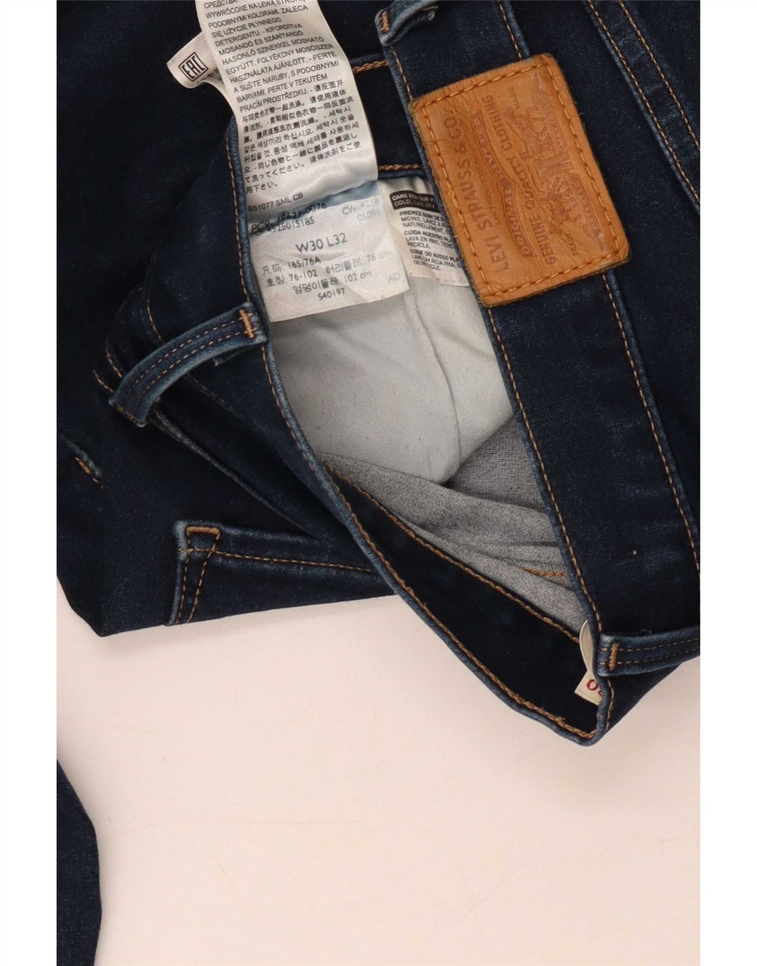 Blugi Levi's 312 Shaping Slim W30 L28 Bumbac bleumarin