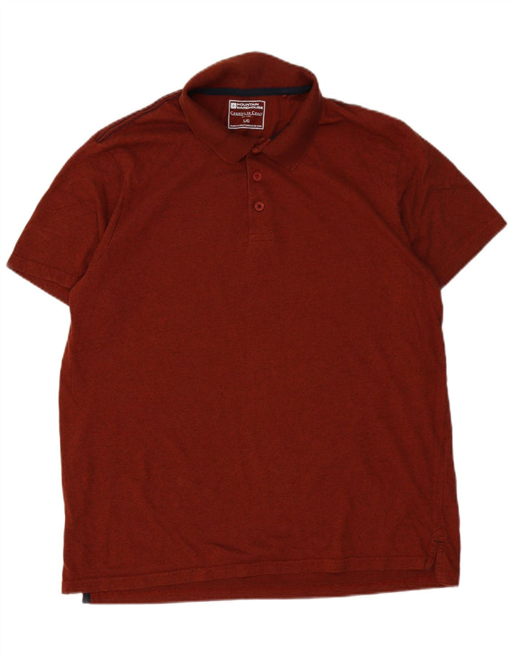 Tricou polo pentru bărbați Mountain Warehouse Maroon mare