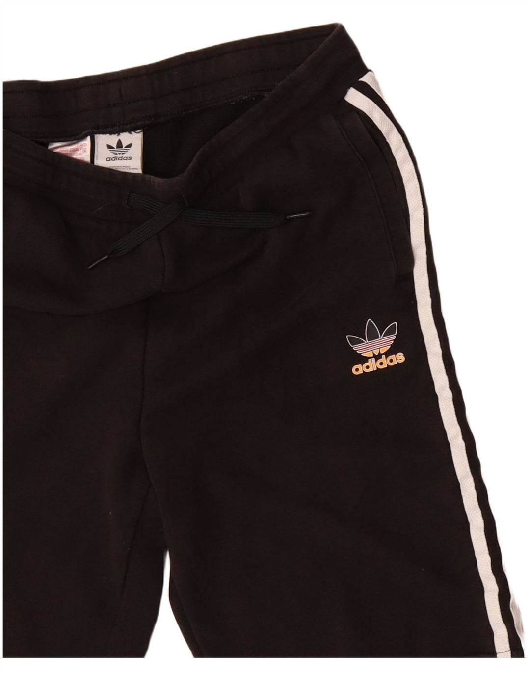 Pantaloni scurți sport pentru bărbați Adidas, bumbac mediu negru