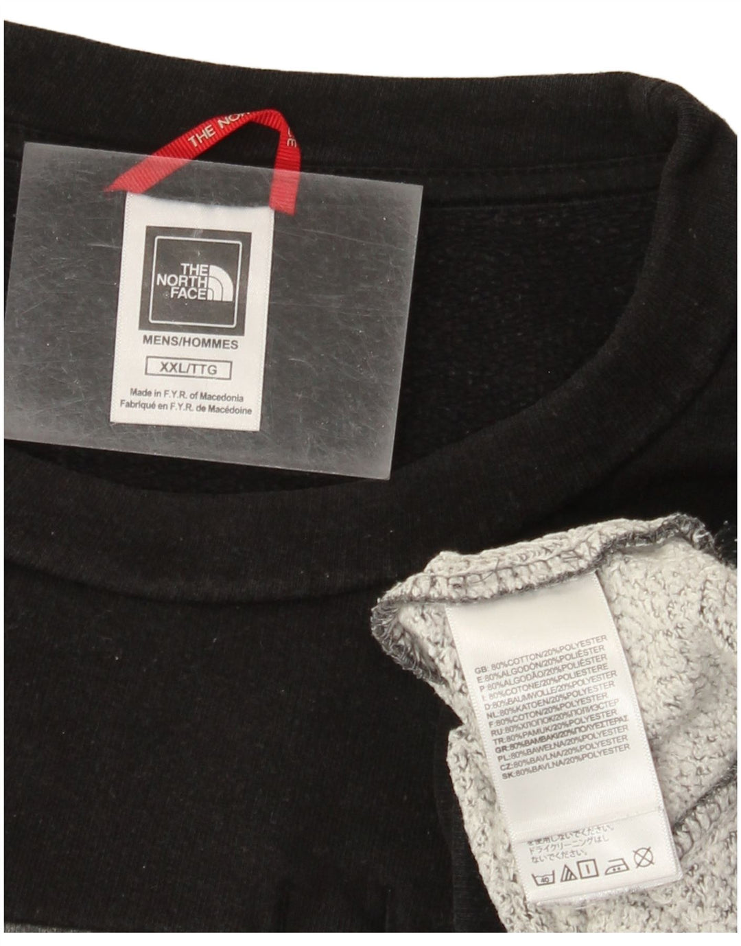 Hanorac pentru bărbați The North Face, 2XL, gri, bumbac, modern