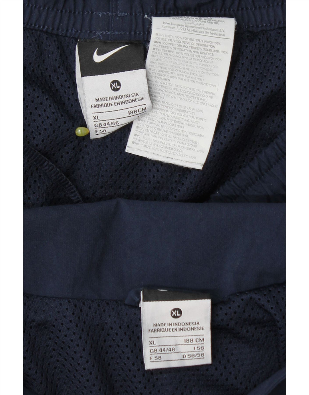Trening complet Nike pentru bărbați Marea Britanie 44/46 XL bleumarin poliester color bloc